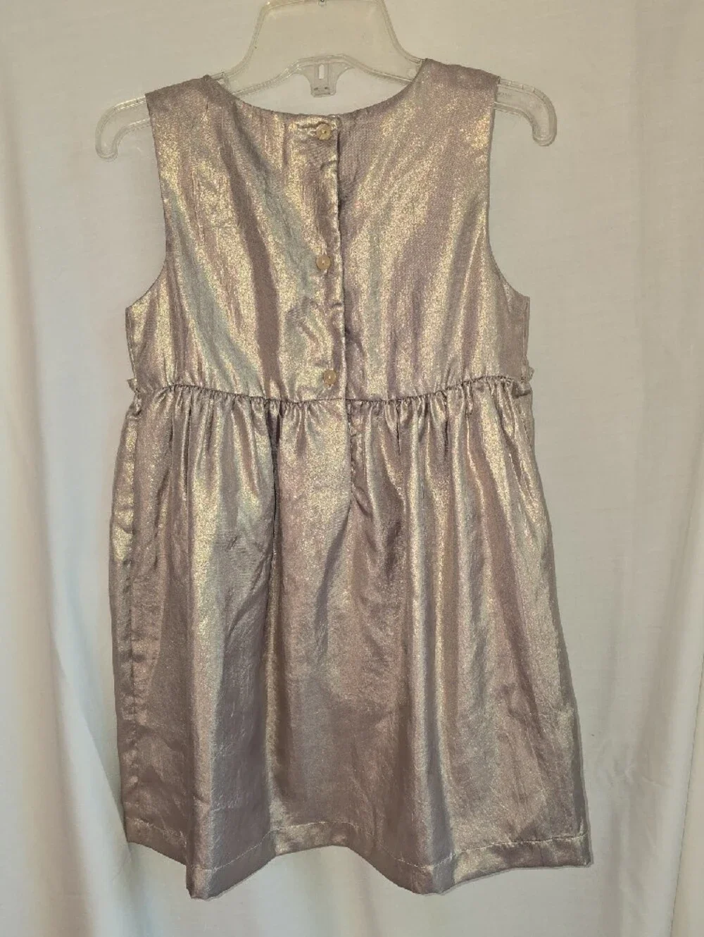 Gymboree Metallic Pink Shimmer Dress